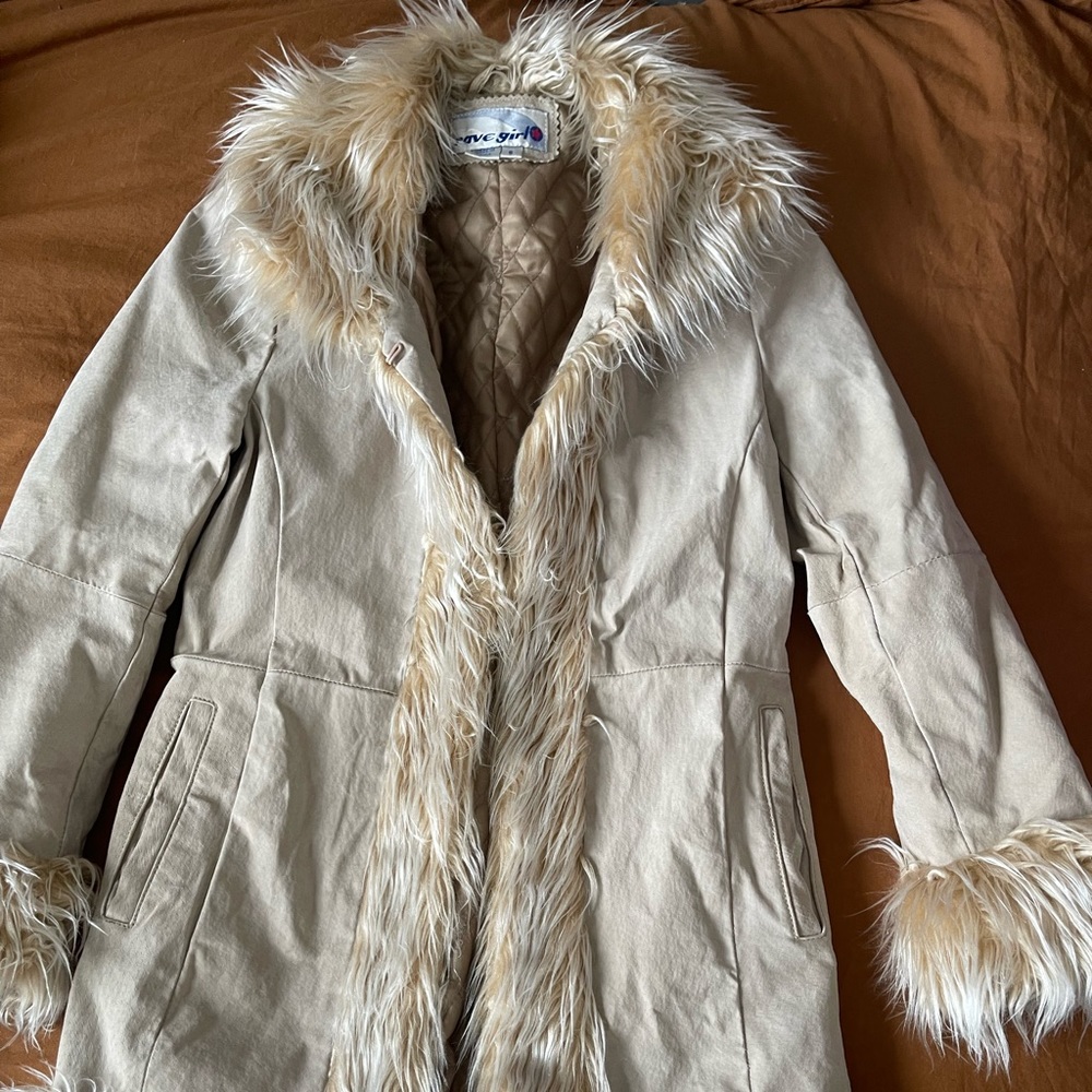 Vintage Leather Penny Lane Jacket size S